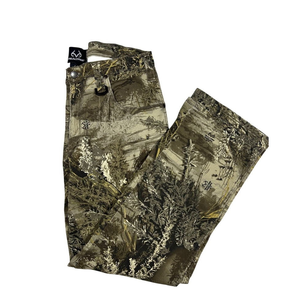 Realtree Camo Pants Mens 32x30 Max 1 XT Outdoor Streetwear Straight Leg